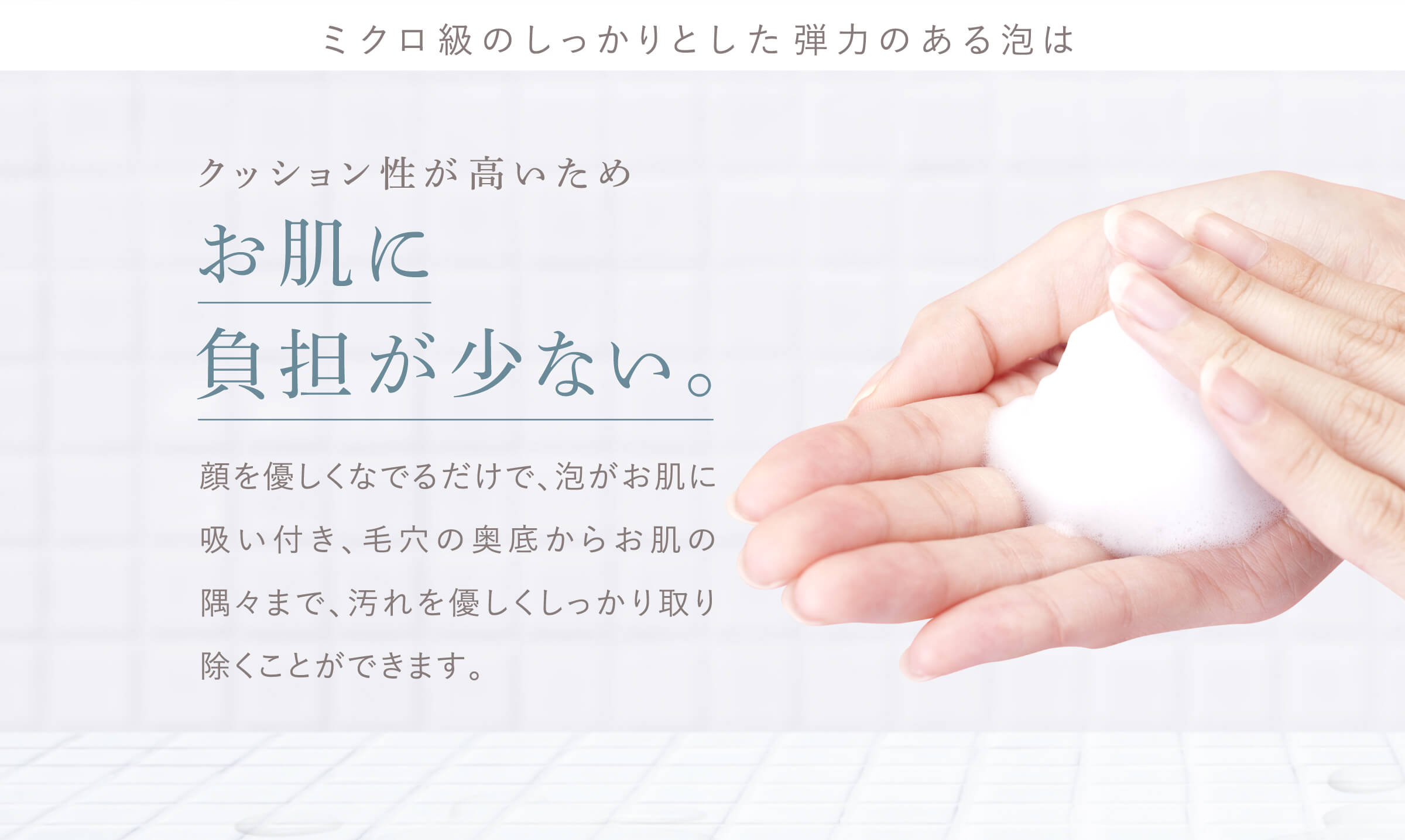 おすすめポイント 極美洗顔道 テラスパ オゾン生成機 ウイルス除菌